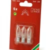 Konstsmide, guirlandes lumineuses de Noël 3 Ampoules De Rechange 55V, 3W Pour Chandelier Electrique 5 Lampes
