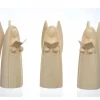 Schalling, crèche moderne 3 Anges En Bois Pour Crèche De Noël, 12 Cm