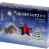 Ewa Kerzen, bougies de Noël et bougies de l'Avent 20 Bougies Anniversaire, Puppenkerzen 10 Mm