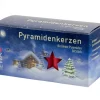 Ewa Kerzen, bougies de Noël et bougies de l'Avent 50 Bougies De Noël Pour Pyramide, Pyramidenkerzen 14 Mm