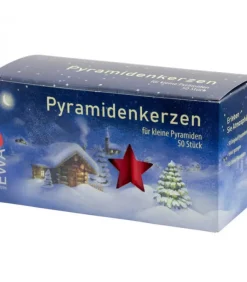 Ewa Kerzen, bougies de Noël et bougies de l'Avent 50 Bougies De Noël Pour Pyramide, Pyramidenkerzen 14 Mm