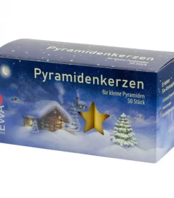 Ewa Kerzen, bougies de Noël et bougies de l'Avent 50 Bougies De Noël Pour Pyramide, Pyramidenkerzen 14 Mm
