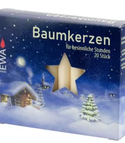Ewa Kerzen, bougies de Noël et bougies de l'Avent 20 Bougies Sapin De Noël, Baumkerzen 13 Mm