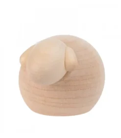 Köhler, Père Noël en bois Animaux De La Crèche De Noël, Mouton Blanc