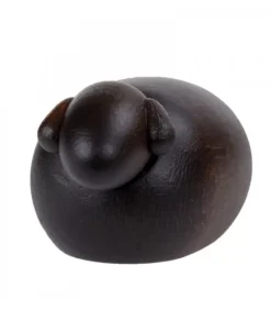 Köhler, Père Noël en bois Animaux Pour Crèche De Noël, Mouton Noir