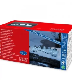 Konstsmide, guirlandes lumineuses de Noël Bebes Pingouins Lumineux Led En Acrylique, 12,5 Cm