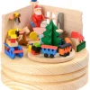 Graupner, décoration de sapin de Noël, Déco Noël enfant Boite A Musique Bois, Atelier Du Père Noël
