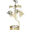 Pluto Produkter, déco de Noël Scandinave Bougeoir Carrousel Anges Dores Volants