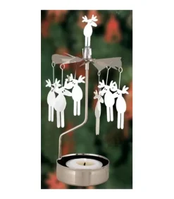 Pluto Produkter, déco de Noël Scandinave Bougeoir Carrousel Elans
