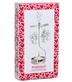 Pluto Produkter, déco de Noël Scandinave Bougeoir Carrousel Petits Coeurs Saint-Valentin