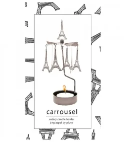 Pluto Produkter, déco de Noël Scandinave Bougeoir Carrousel Tour Eiffel