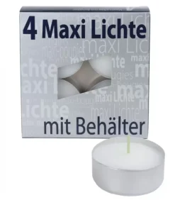 Ewa Kerzen, bougies de Noël et bougies de l'Avent Bougie Chauffe-Plat X 4