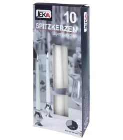 Ewa Kerzen, bougies de Noël et bougies de l'Avent Bougie De Chandelier 24 Cm