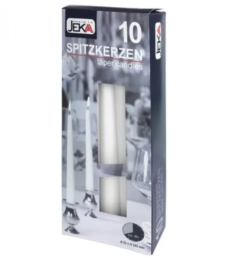 Ewa Kerzen, bougies de Noël et bougies de l'Avent Bougie De Chandelier 24 Cm