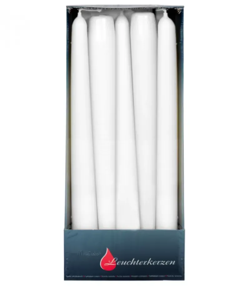 Ewa Kerzen, bougies de Noël et bougies de l'Avent Bougie De Chandelier 24 Cm