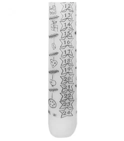 Ewa Kerzen, bougies de Noël et bougies de l'Avent Bougie De L'Avent Graduee, 25 Cm