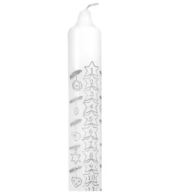 Ewa Kerzen, bougies de Noël et bougies de l'Avent Bougie De L'Avent Graduee, 25 Cm