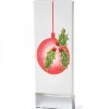 Flatyz, bougie décorative scandinave Bougie De Noël Boule Et Houx