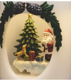 Konstsmide, guirlandes lumineuses de Noël Bougie Led Père Noël Avec Petit Chien