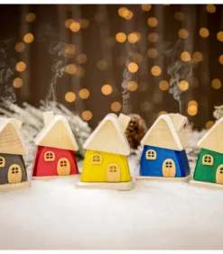 Hubrig, figurines pour enfant Brule-Encens Maison Rouge