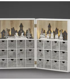 Konstsmide, guirlandes lumineuses de Noël Calendrier De L'Avent A Tiroir