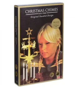 Angel Chimes, carillon des anges Carillon Père Noël Dore