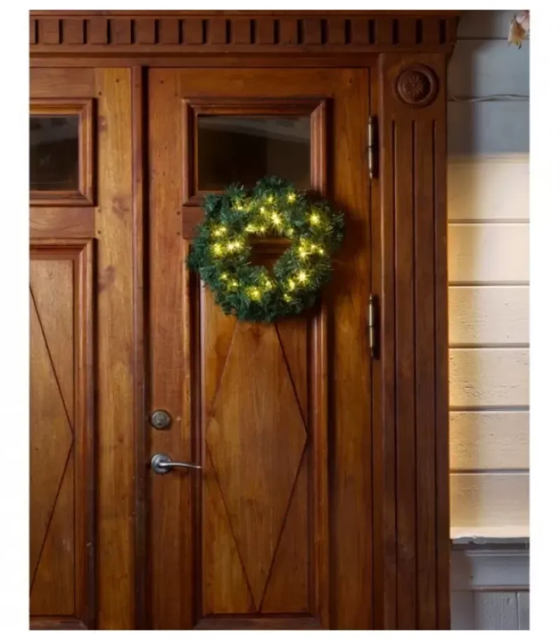 Konstsmide, guirlandes lumineuses de Noël Couronne De Noël Lumineuse Sapin, 45 Cm