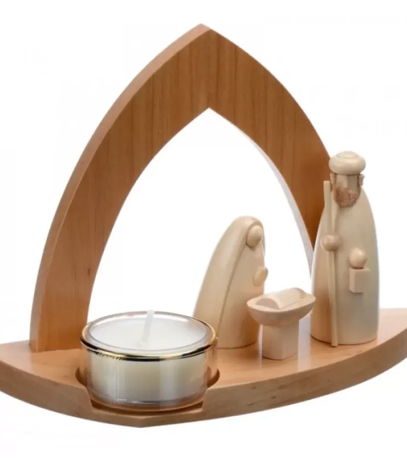 Schalling, crèche moderne Crèche Design Avec Bougeoir