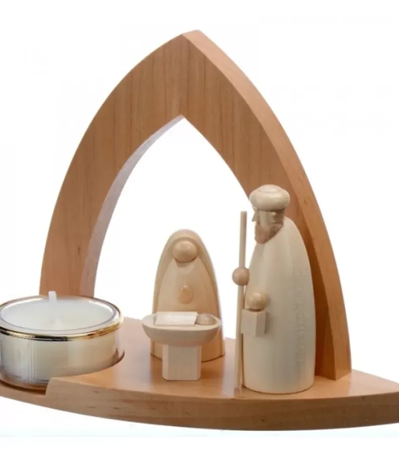 Schalling, crèche moderne Crèche Design Avec Bougeoir