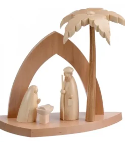 Schalling, crèche moderne Crèche Design Avec Palmier