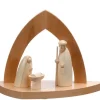 Schalling, crèche moderne Crèche Design En Bois En Forme D'Arche