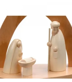 Schalling, crèche moderne Crèche Design En Bois En Forme D'Arche
