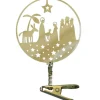 Pluto Produkter, déco de Noël Scandinave Crèche Nativite A Clipser Sur Le Sapin De Noël
