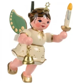 Hubrig, figurines pour enfant Déco Sapin De Noël, Ange Avec Une Bougie