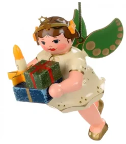 Hubrig, figurines pour enfant Déco Sapin De Noël, Ange Et Paquets Cadeaux