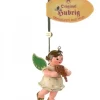 Hubrig, figurines pour enfant Déco Sapin De Noël, Ange Et Flute De Pan
