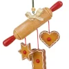 Hubrig, figurines pour enfant Déco Sapin De Noël D'Autrefois. Rouleau A Patisserie Et Gateaux