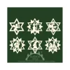 Ratags, décos de Noël lumineuses en bois Déco Sapin De Noël, Etoiles En Bois. 6 Motifs Differents - N° 9