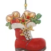 Hubrig, figurines pour enfant Déco Sapin Vintage, Botte De Père Noël Et Patisseries
