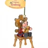Hubrig, figurines pour enfant Décoration Sapin De Noël Vintage, Figurine Fillette Et Ourson