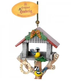 Hubrig, figurines pour enfant Décorations Sapin De Noël A Suspendre, Mangeoire A Mesange