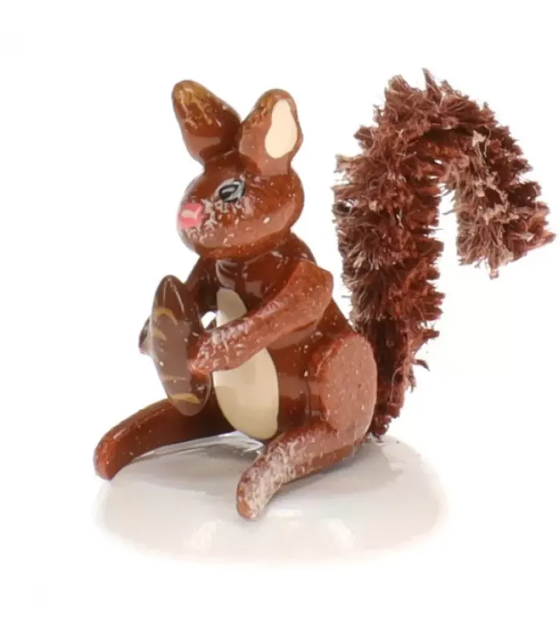 Hubrig, figurines pour enfant Ecureuil, Village De Noël Miniature