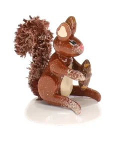 Hubrig, figurines pour enfant Ecureuil, Village De Noël Miniature