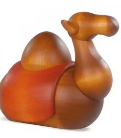 Köhler, Père Noël en bois Figurine De Crèche De Noël, Le Dromadaire, 12 Cm