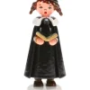 Hubrig, figurines pour enfant Fillette Chanteuse Avec Livre De Chants- Village De Noël Miniature