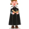 Hubrig, figurines pour enfant Fillette Chanteuse Avec Livre De Chorale De Noël - Village De Noël Miniature