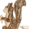 Waldfabrik, photophore en bois et étoile sapin de Noël Grand Ecureuil En Bois 15 Cm