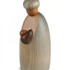 Köhler, Père Noël en bois Grand Personnage De Crèche De Noël, Le Bedouin, 17 Cm