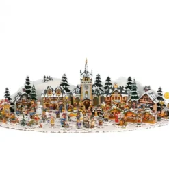 Hubrig, figurines pour enfant Grand Plateau Décor Winterkinder 48 X 31 Cm