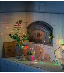 Konstsmide, guirlandes lumineuses de Noël Guirlande Lumineuse Avec Changement De Couleur, 50 Diodes Led